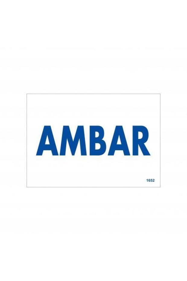 لافتة تحذير أمابار 17.5×25 كود:1652 - 1