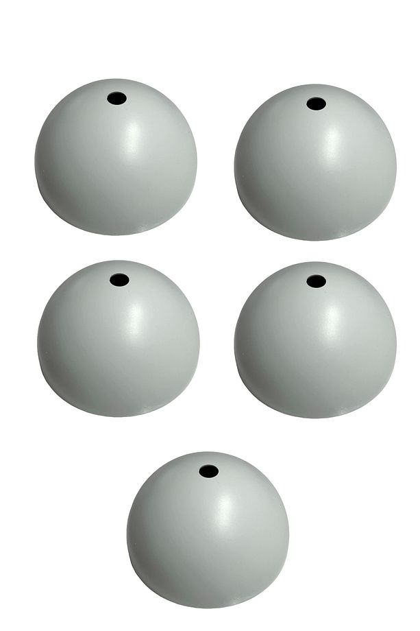 Tavan Rozansı (SARKIT AVİZE VE DUY IÇİN) 10cm Beyaz (5 ADET) Plastik - 1