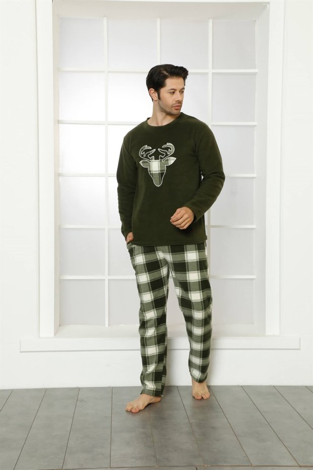Fashion Line Welsoft Fleece Men's Pajama Set 6799