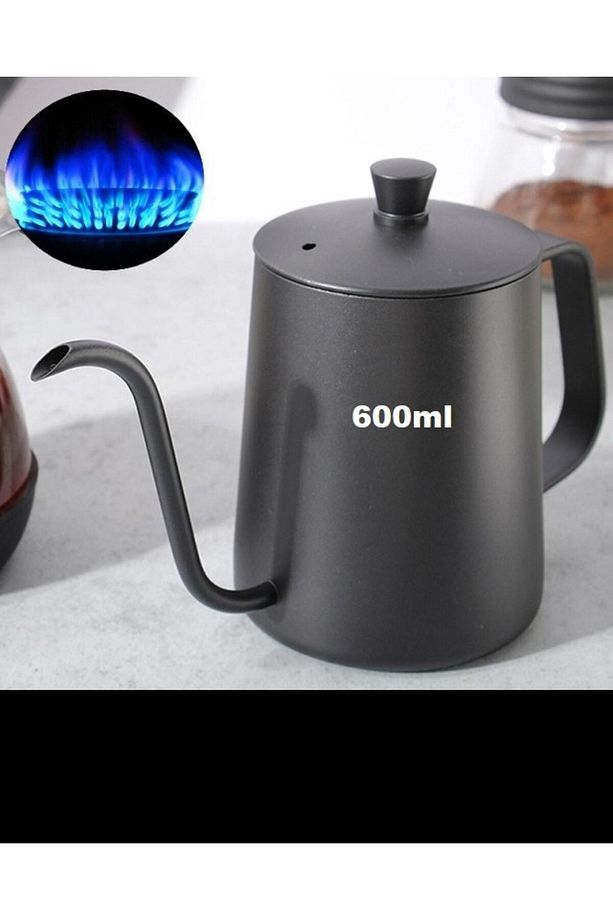 Kahve Demleme Seti V60 Dripper 600ml Seramik Fincan Kahve Demleme Ibriği - 4