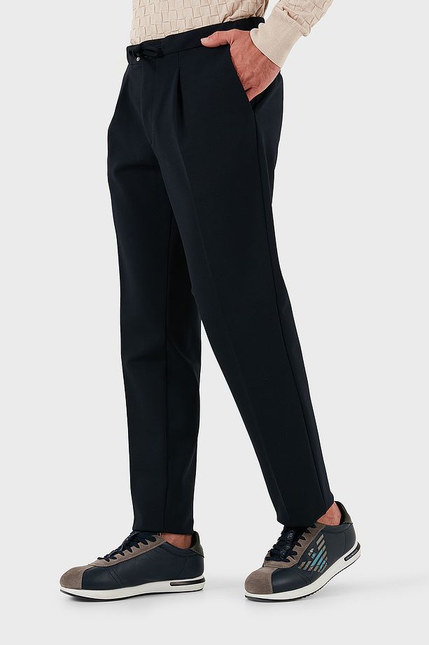 Streç Regular Fit Normal Bel Boru Paça Jogger Pantolon Erkek PANTOLON MW0MW35741 DW5 - 4