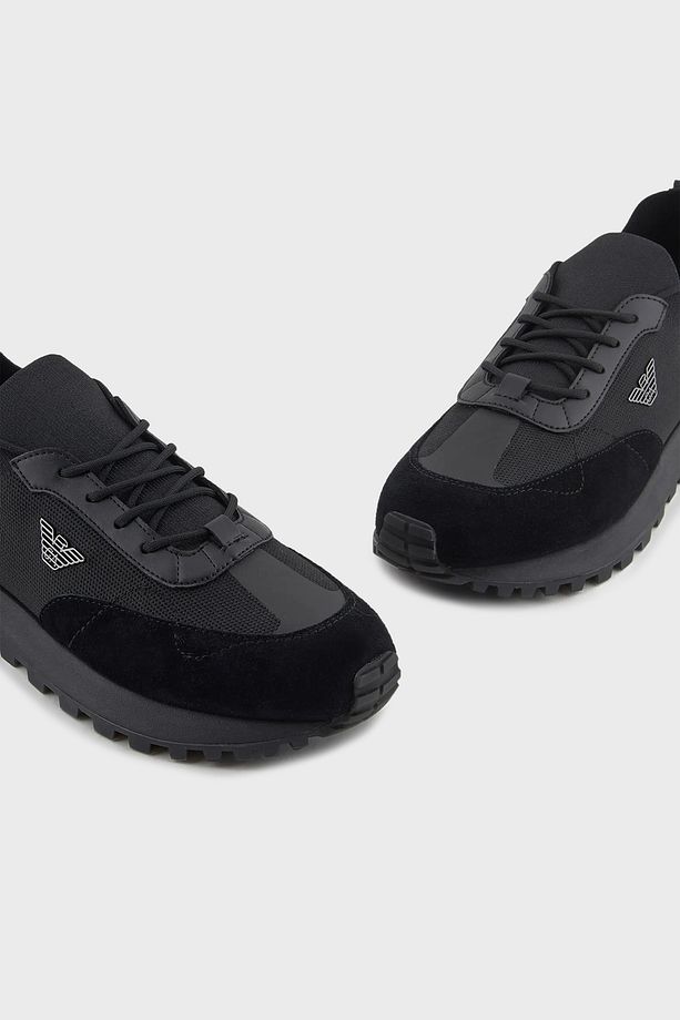 Logolu Sneaker Ayakkabı Erkek AYAKKABI X4X659 XR105 K001 - 4
