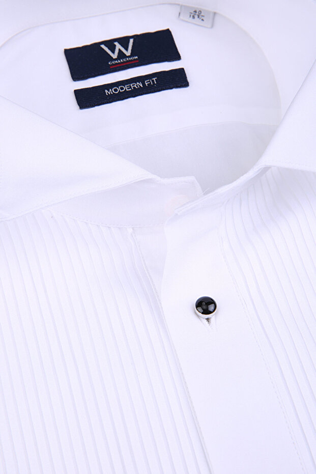 BEYAZ SMOKİN GÖMLEK - 2