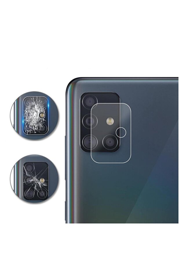 Samsung Galaxy M31s Compatible Camera Lens Protection Glass Transparent