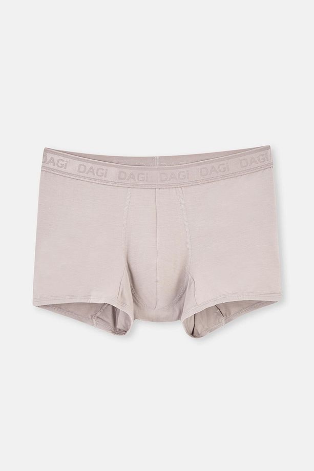 Açık Gri-Gri 4210 3'Lü Desenli Mıcro Modal Boxer - 5