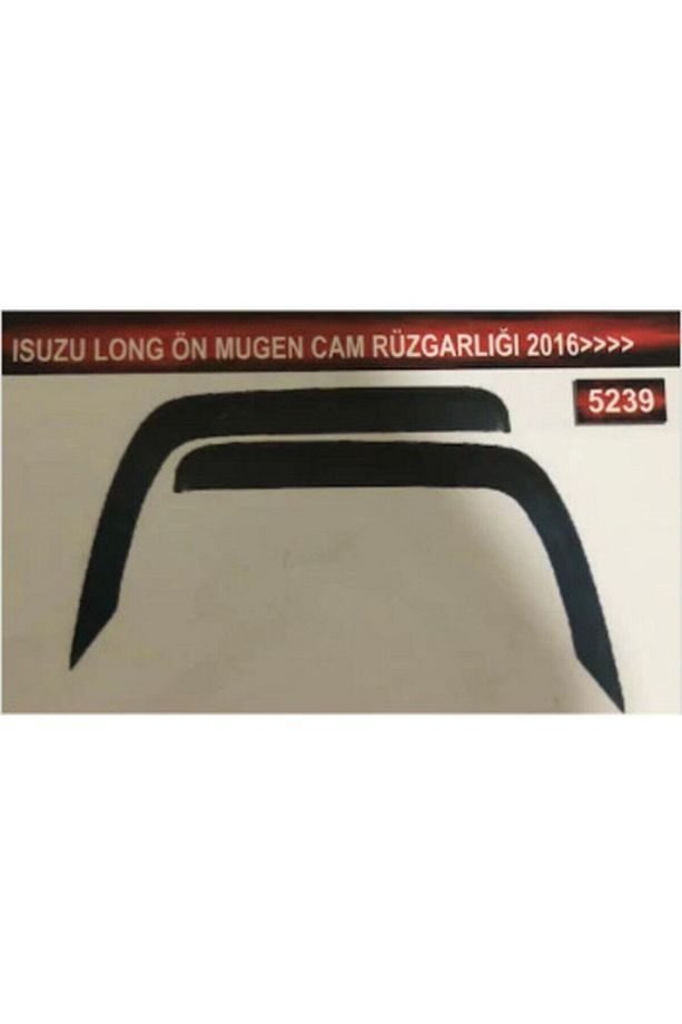 Isuzu Npr Long 2016 Ve Üzeri Ön Mugen(2'Lİ) Cam Rüzgarlık Seti - 4
