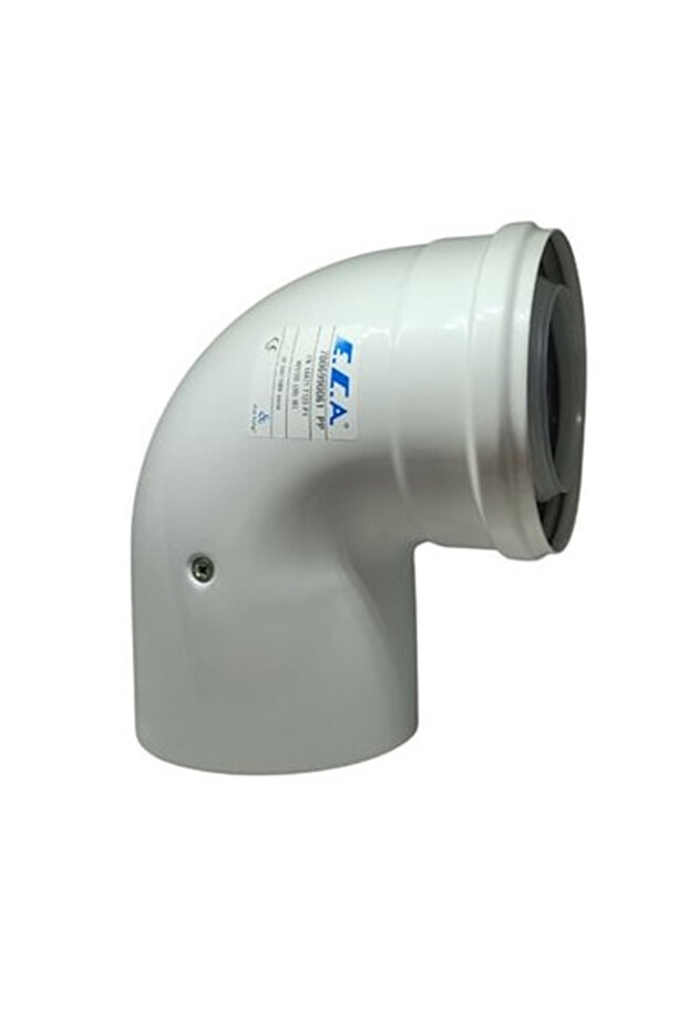 Yoğuşmalı Kombi Ilave Baca 90 Derece Dirsek - 2