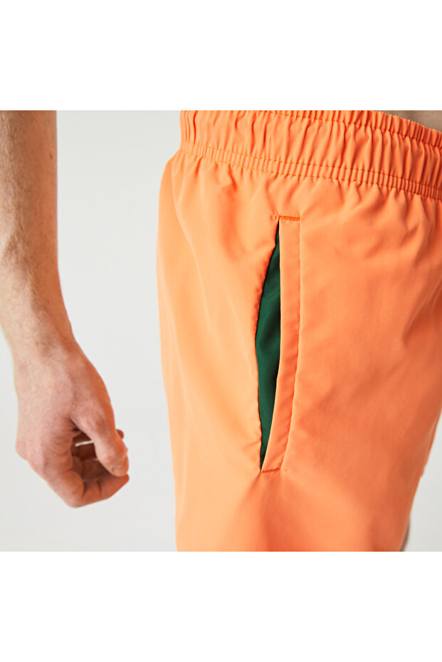 Erkek Turuncu Mayo Şort - 8