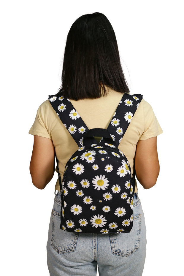 Daisy Patterned Backpack