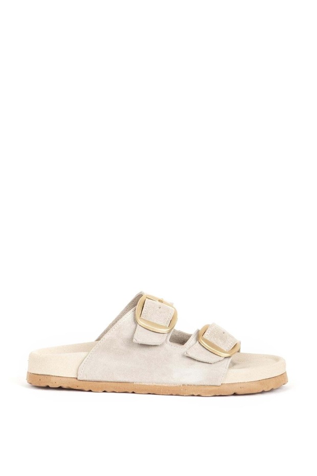 7543 Kadın Deri Terlik - 1