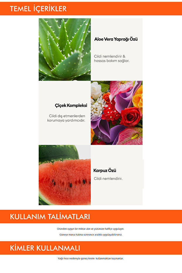 Yapışkan His Bırakmayan Güneş Koruyucu APIEU Pure Block Natural Daily Sun Cream EX SPF50+/PA++++50ml - 4