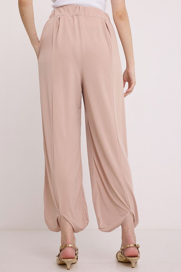 Kadın Krem Şalvar Pantolon 6659 - 6