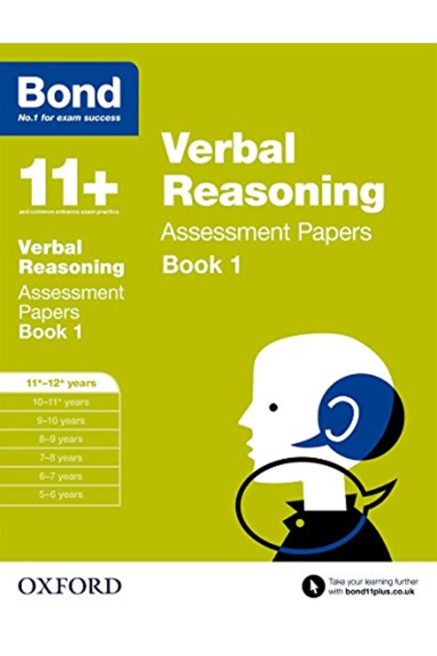 Bond 11 Verbal Reasoning Assessment Papers 1112 Years Book 1