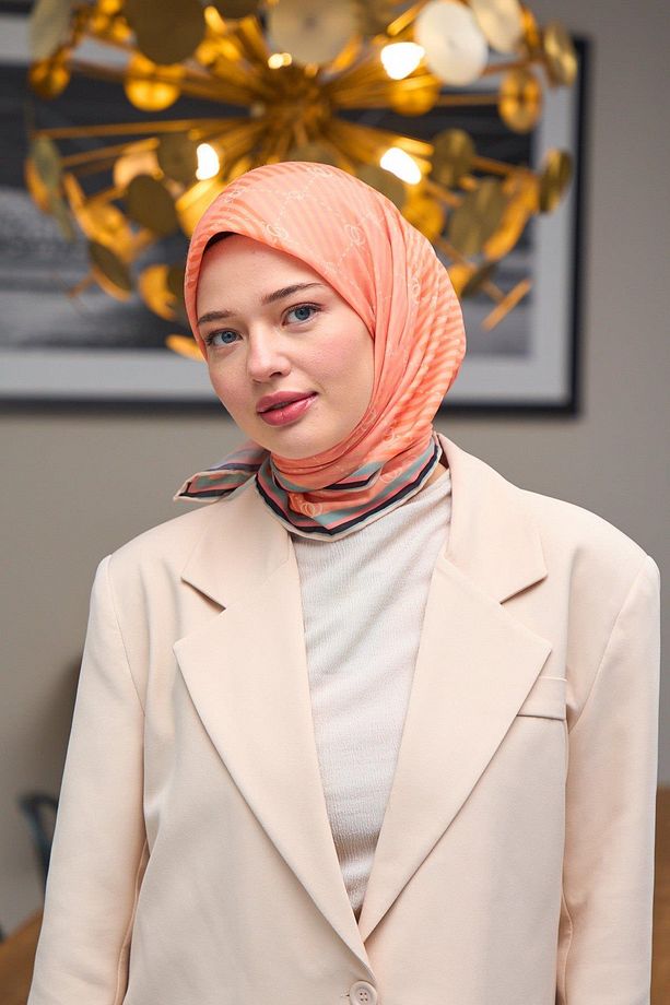 Harmony Collection Soft Eşarp Turuncu 1176-14 - 1