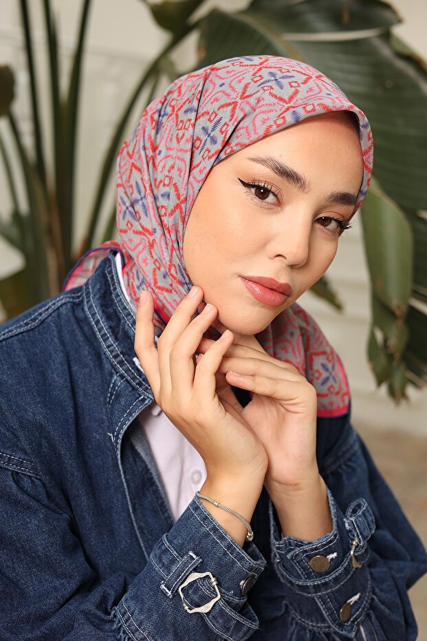 73057-17 Model Eșarfă Moale - 6