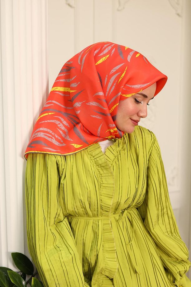 Twill İpek Eşarp 11432-18 - 3