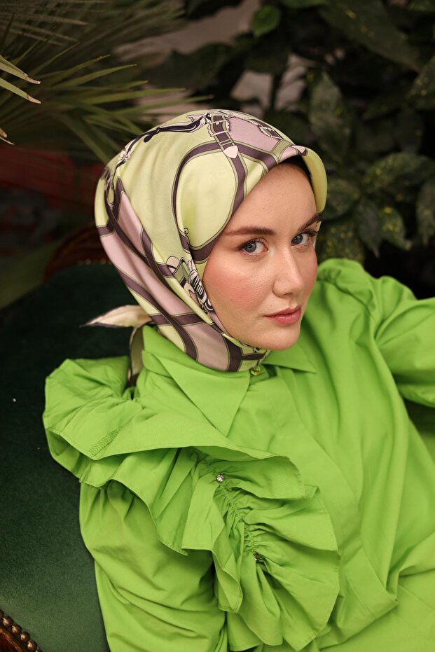 Twill İpek Eşarp 11436-19 - 5