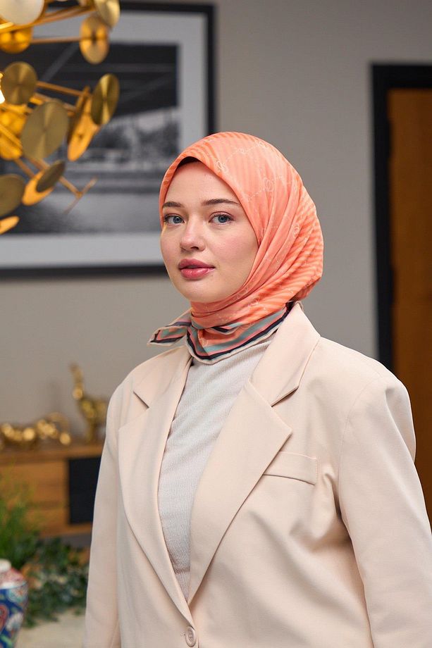 Harmony Collection Soft Eşarp Turuncu 1176-14 - 3