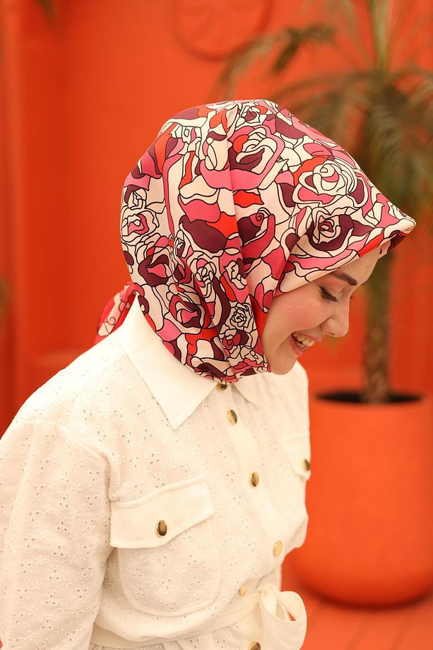 Twill İpek Eşarp 11434-13 - 3