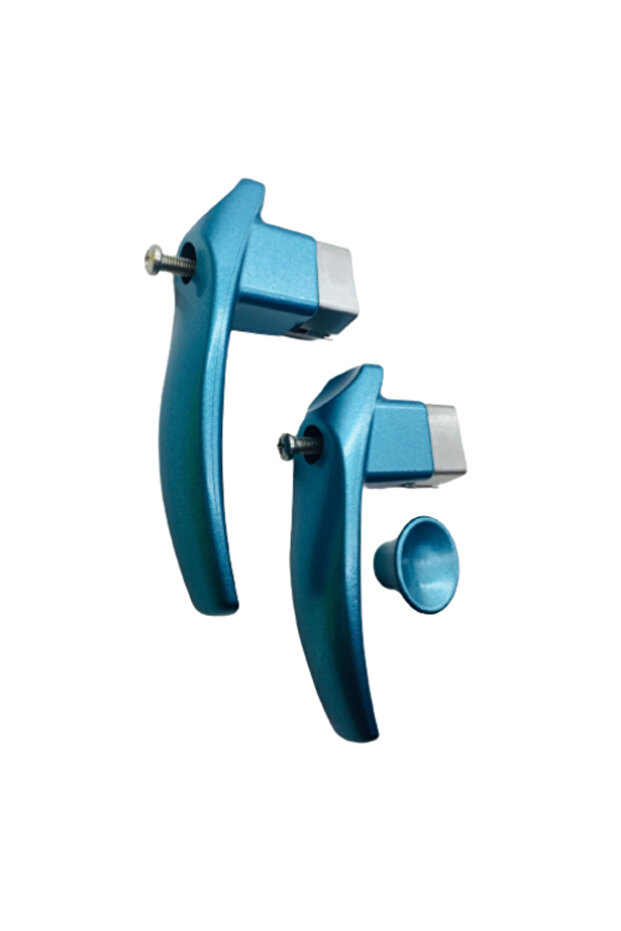 Teapot Handle Set Handle Set Square Turquoise Fireproof - 4