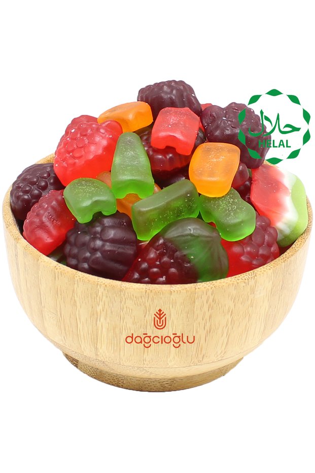 Mixed Fruit Jelly Beans 500 Gr