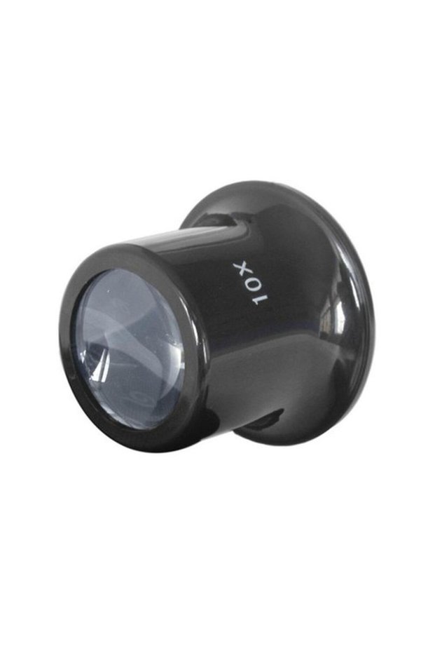 10X Magnifying Watch Optical Eye Loupe with Glass Lens for Jewelry Repair