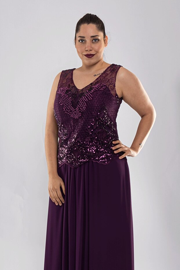 7130 BB ABİYE ELBİSE - 3