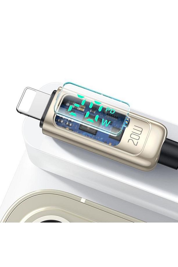 Ca-8811 20w Dijital Pro Type-c To Lightining Pd-data Şarj Kablosu - 7