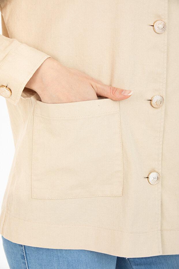 Cepli Oversize Ceket - 4