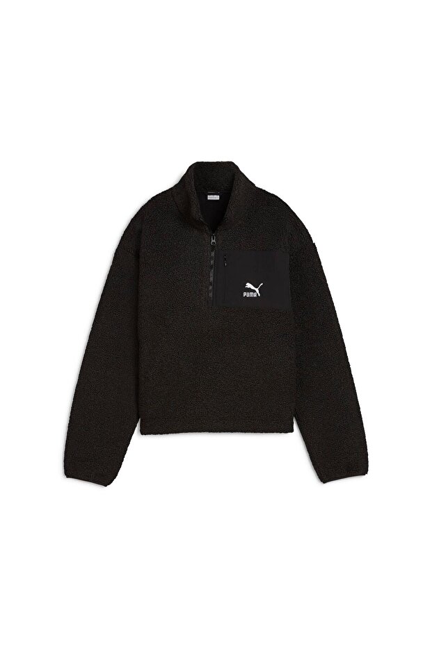 Classics Winterized Half-zip Kadın Crew Sweatshirt - 1