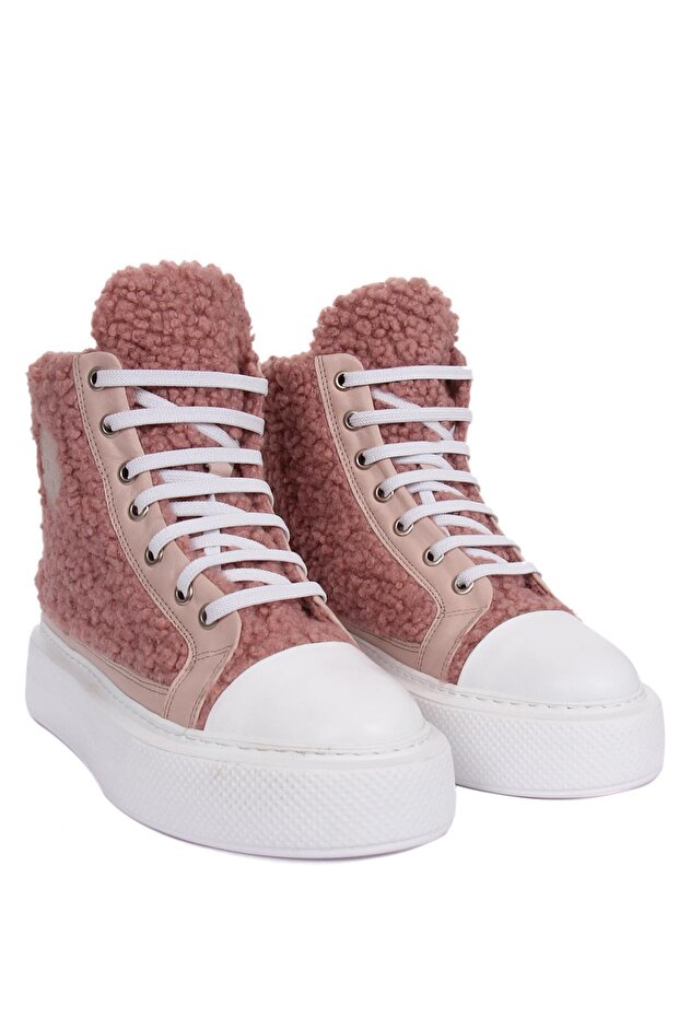 Odega Kadın Bot - Pudra - 3