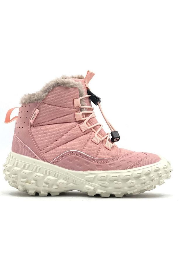 Phylon Kauçuk Taban Ortopedik Çocuk Kar Botu PEMBE - 3