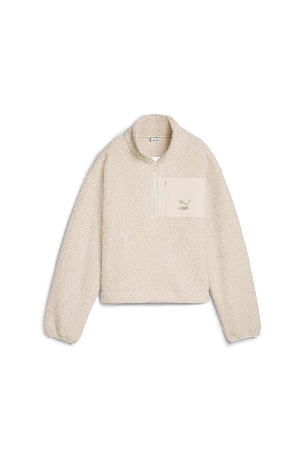 Classics Winterized Half-zip Kadın Crew Sweatshirt - 1