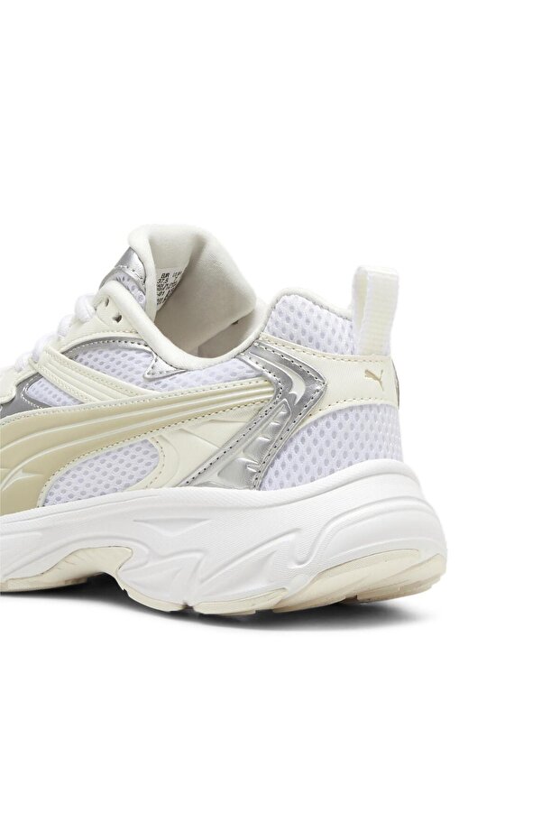 Morphic Metallic Wns Kadın Krem Spor Ayakkabı - 6