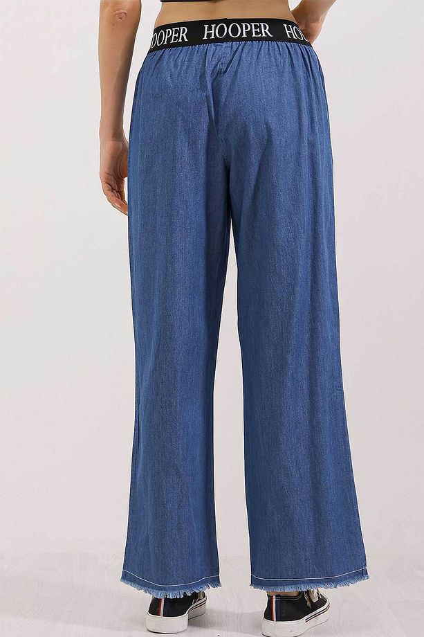 6616 Bol Paça Kot Pantolon - Lacivert - 3