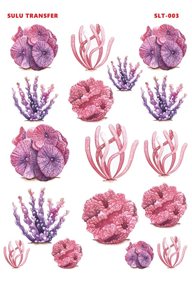 Crocus Light Watery Transfer Slt003 25X35Cm
