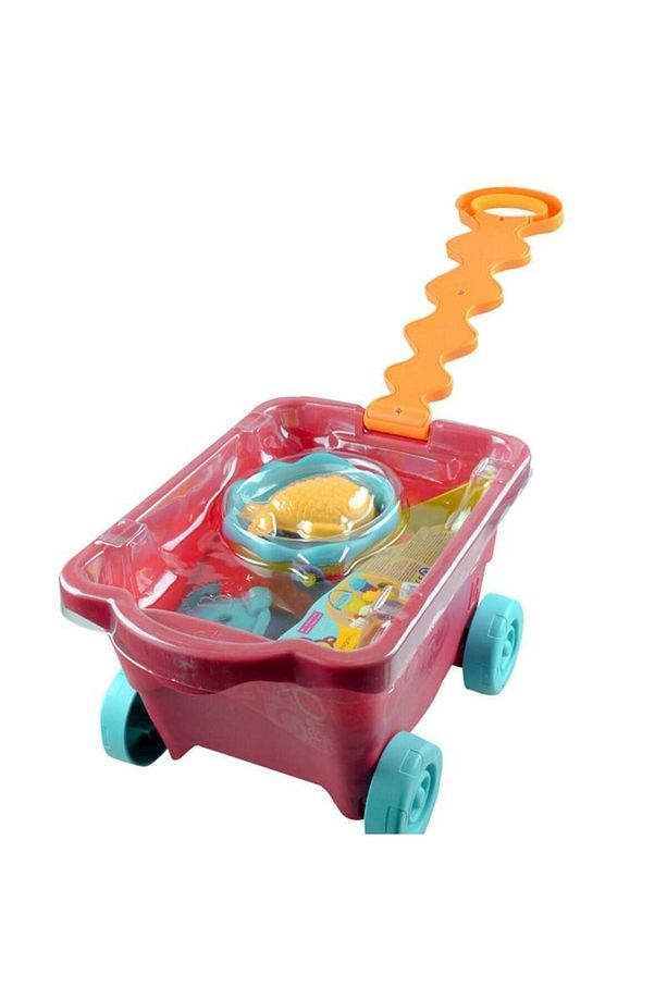 B.Toys Kırmızı Plaj Vagonu - 3