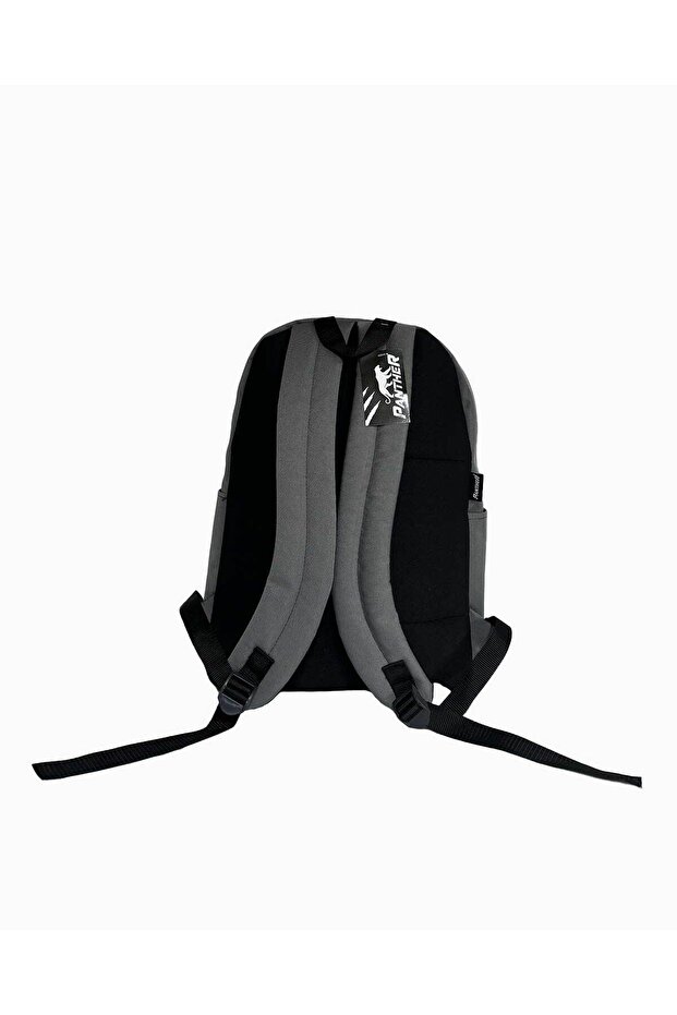 Panther Cross Patterned Backpack - 4
