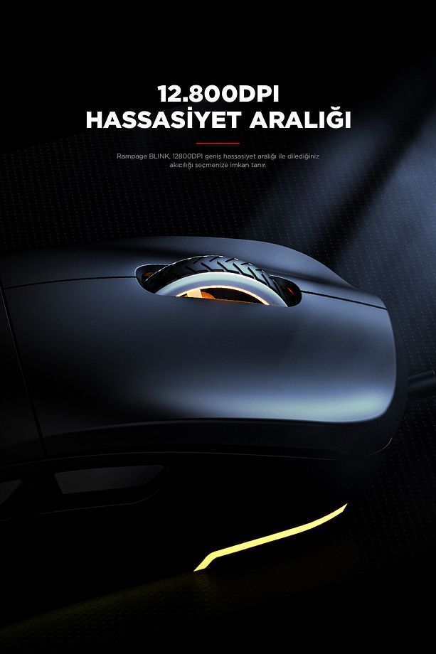 Blink Rgb Mouse Makrolu 12800 Dpi Oyuncu Mouse Gaming Mouse Örgü Kablo E-spor Mouse Profesyonel - 6