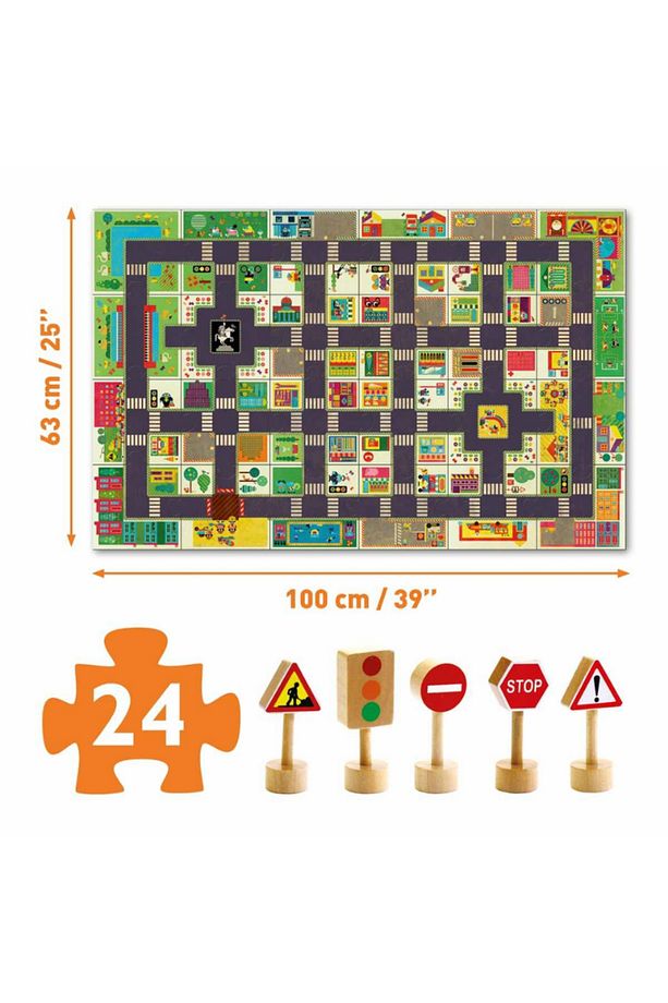 Dev Puzzle 24 Parça - The City - 3