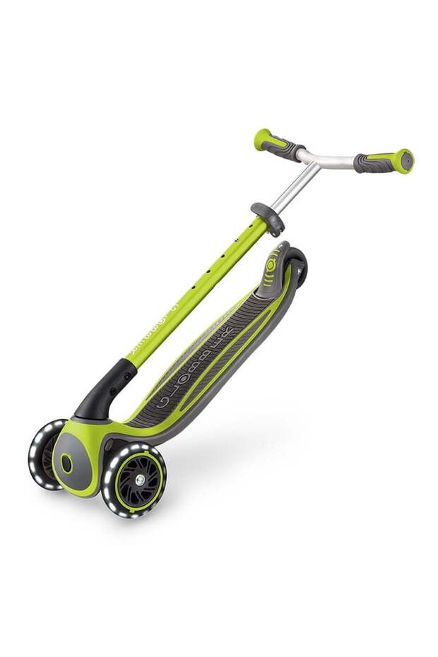 Master Işıklı Katlanabilir Scooter - Yeşil - 5