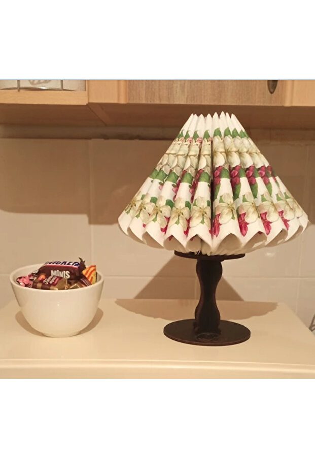 Ahşap Peçetelik Lamba - 3