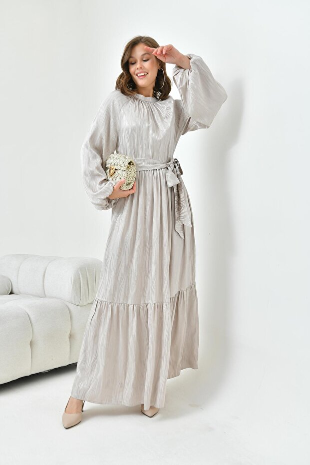 Women's jacquard dress stone 30857