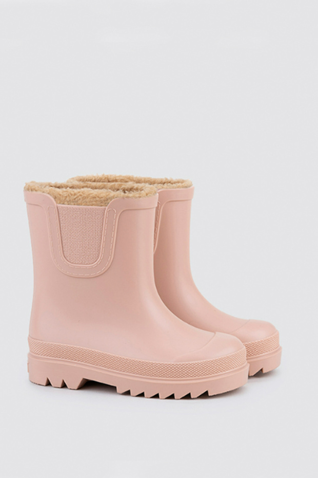 Tokıo Borreguıto Girl's Waterproof Boots Powder