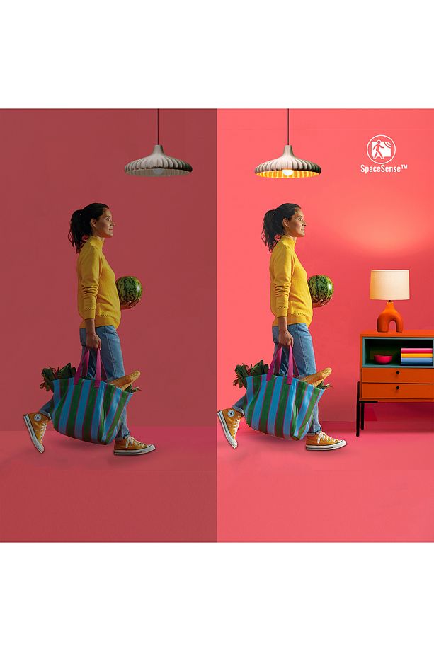 100W Renkli Ambiyans E27 Akıllı Ampul (A67) Matter, Google Home, Alexa Uyumlu - 6