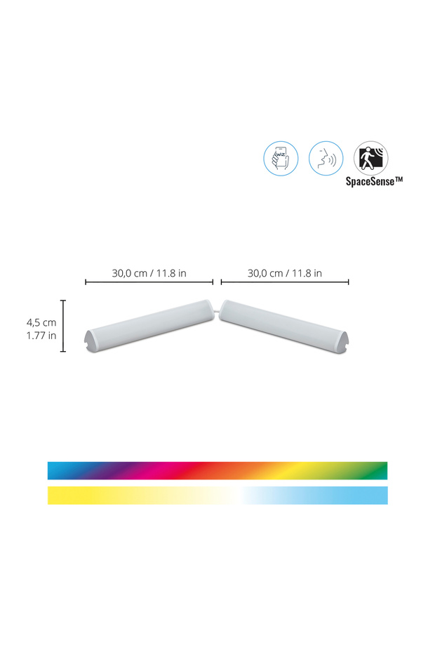 Renkli Işık Barı (2'li Paket) - Matter, Google Home, Alexa Uyumlu - 3