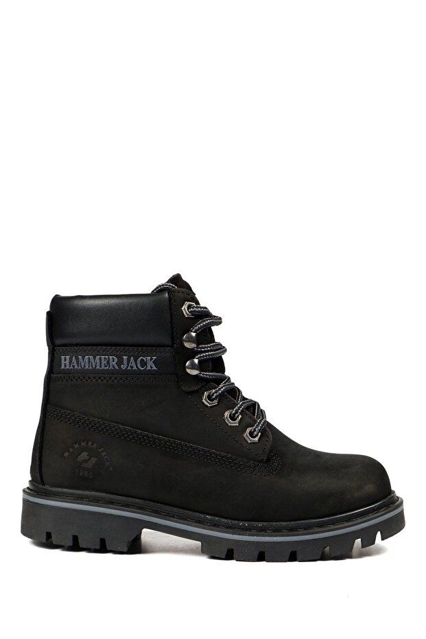 102 16600-g Black Crazy Women's Genuine Leather Boots