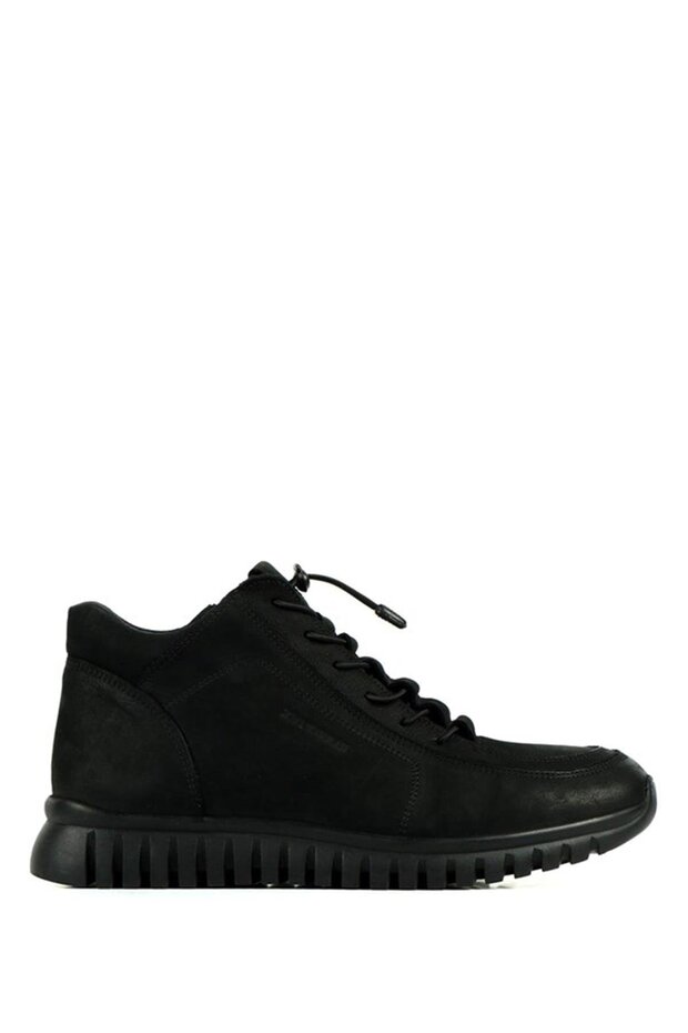 Genuine Leather Black Torje Outdoor Men's Boots