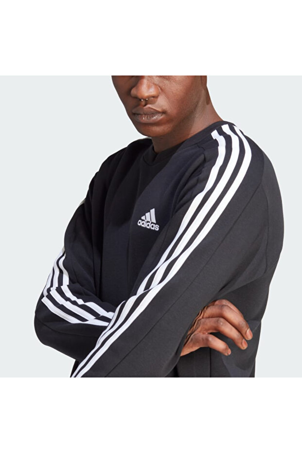 Essentials Fleece 3-Stripes Sweatshirt - 6