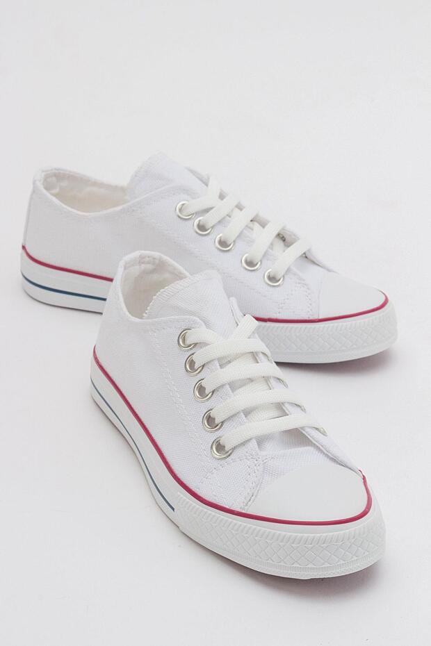 Linen Kids Sports Shoes 31-35 White